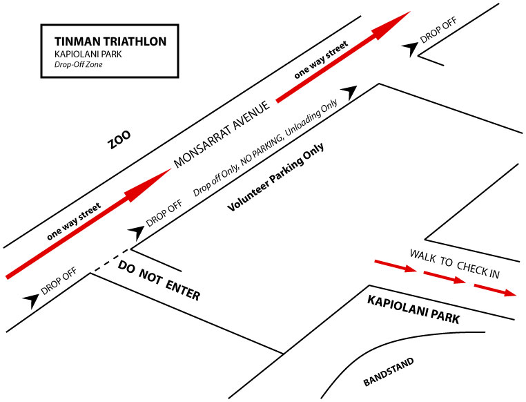 tinman racer drop off map